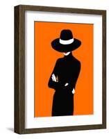 Lady No. 1-Sean Salvadori-Framed Art Print