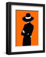 Lady No. 1-Sean Salvadori-Framed Art Print