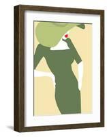 Lady No. 20-Sean Salvadori-Framed Art Print