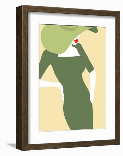 Lady No. 20-Sean Salvadori-Framed Art Print