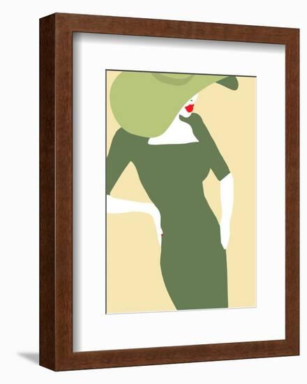 Lady No. 20-Sean Salvadori-Framed Art Print