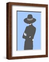 Lady No. 2-Sean Salvadori-Framed Art Print