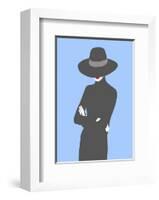 Lady No. 2-Sean Salvadori-Framed Art Print