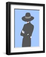 Lady No. 2-Sean Salvadori-Framed Art Print