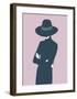 Lady No. 3-Sean Salvadori-Framed Art Print