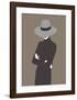 Lady No. 4-Sean Salvadori-Framed Art Print