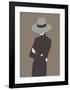 Lady No. 4-Sean Salvadori-Framed Art Print