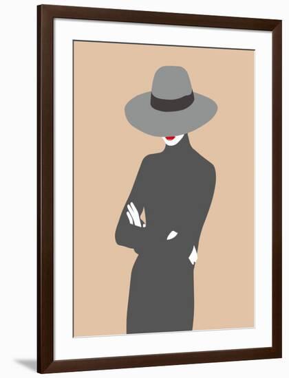 Lady No. 5-Sean Salvadori-Framed Art Print