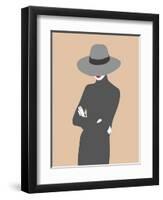 Lady No. 5-Sean Salvadori-Framed Art Print