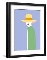 Lady No. 6-Sean Salvadori-Framed Art Print