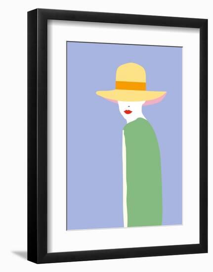 Lady No. 6-Sean Salvadori-Framed Art Print