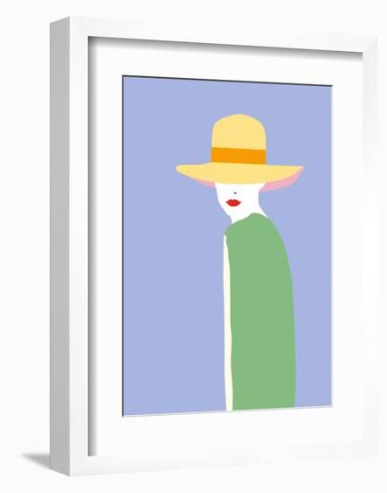 Lady No. 6-Sean Salvadori-Framed Art Print