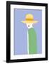 Lady No. 6-Sean Salvadori-Framed Art Print