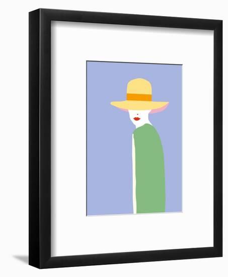 Lady No. 6-Sean Salvadori-Framed Art Print