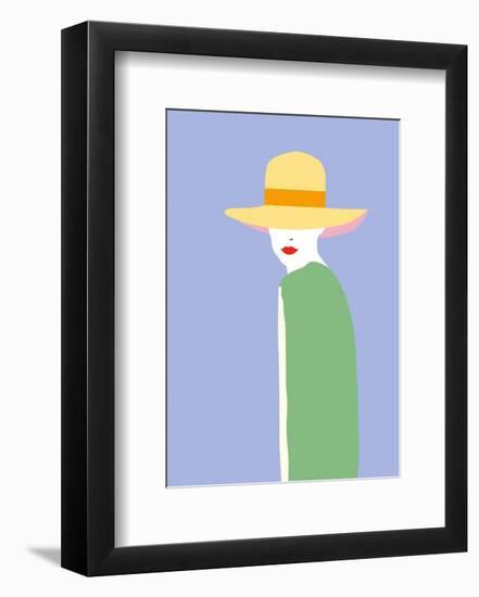 Lady No. 6-Sean Salvadori-Framed Art Print