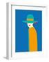 Lady No. 7-Sean Salvadori-Framed Art Print