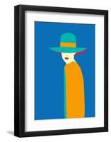 Lady No. 7-Sean Salvadori-Framed Art Print