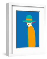 Lady No. 7-Sean Salvadori-Framed Art Print