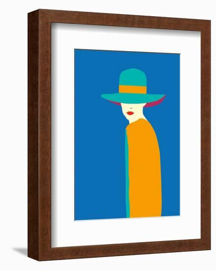 Lady No. 7-Sean Salvadori-Framed Art Print