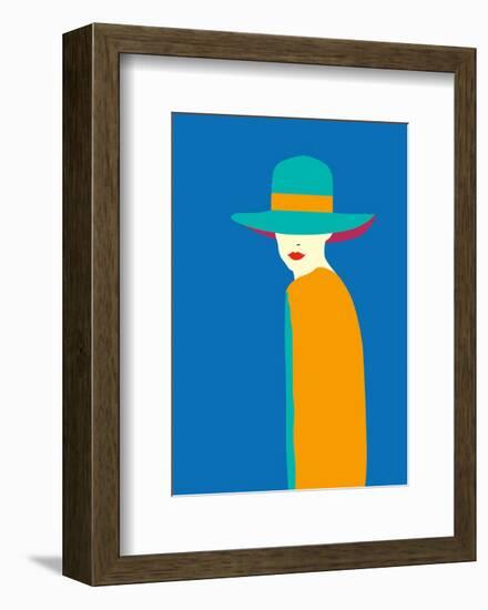 Lady No. 7-Sean Salvadori-Framed Art Print