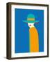 Lady No. 7-Sean Salvadori-Framed Art Print