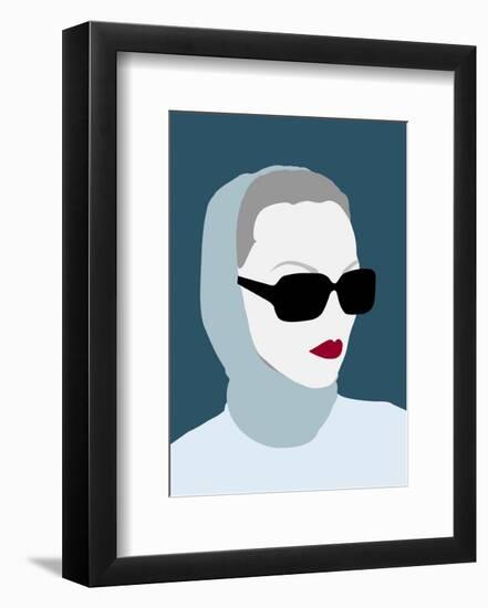 Lady No. 8-Sean Salvadori-Framed Art Print