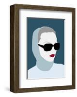 Lady No. 8-Sean Salvadori-Framed Art Print