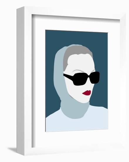 Lady No. 8-Sean Salvadori-Framed Art Print