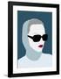 Lady No. 8-Sean Salvadori-Framed Art Print