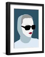 Lady No. 8-Sean Salvadori-Framed Art Print