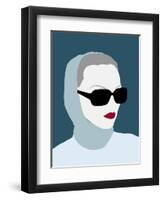 Lady No. 8-Sean Salvadori-Framed Art Print