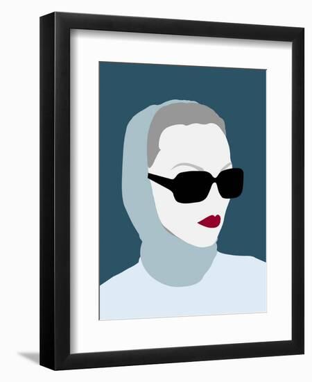 Lady No. 8-Sean Salvadori-Framed Art Print