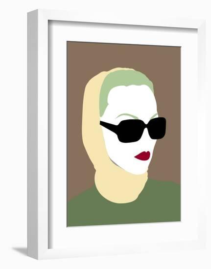 Lady No. 9-Sean Salvadori-Framed Art Print