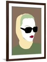 Lady No. 9-Sean Salvadori-Framed Art Print