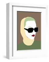 Lady No. 9-Sean Salvadori-Framed Art Print