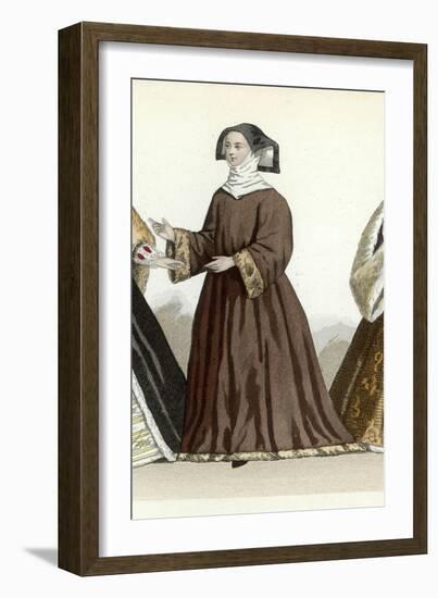 Lady of 1525-Marie Denne-Banon Challamel-Framed Art Print