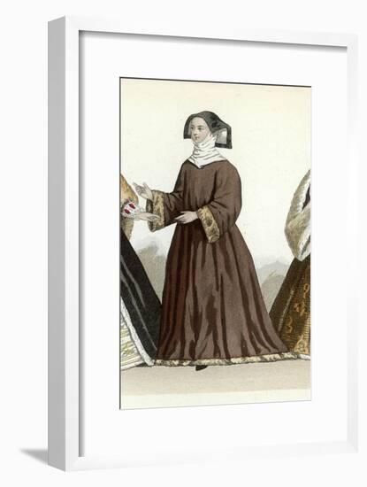 Lady of 1525-Marie Denne-Banon Challamel-Framed Art Print