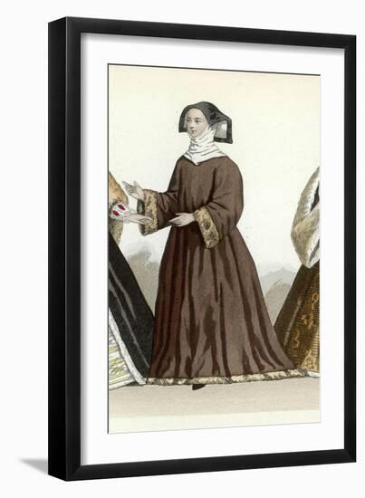 Lady of 1525-Marie Denne-Banon Challamel-Framed Art Print