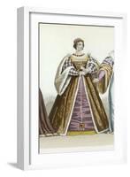 Lady of 1530-Marie Denne-Banon Challamel-Framed Art Print