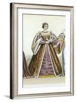 Lady of 1530-Marie Denne-Banon Challamel-Framed Art Print