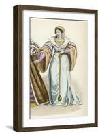 Lady of 1540-Marie Denne-Banon Challamel-Framed Art Print