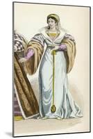 Lady of 1540-Marie Denne-Banon Challamel-Mounted Art Print