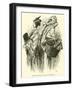 Lady of Alexandria with Black Attendant-null-Framed Giclee Print