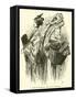 Lady of Alexandria with Black Attendant-null-Framed Stretched Canvas