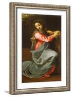 Lady of Annunciation-Annibale Carracci-Framed Giclee Print