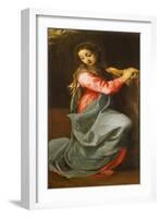 Lady of Annunciation-Annibale Carracci-Framed Giclee Print