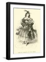 Lady of Arequipa in Full Dress-Édouard Riou-Framed Giclee Print