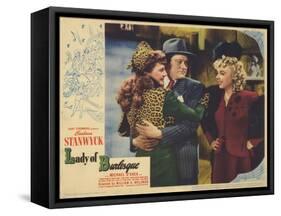 Lady of Burlesque, 1943-null-Framed Stretched Canvas