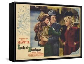 Lady of Burlesque, 1943-null-Framed Stretched Canvas