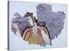 Lady of Court, Fresco from Mycenae Palace-null-Stretched Canvas